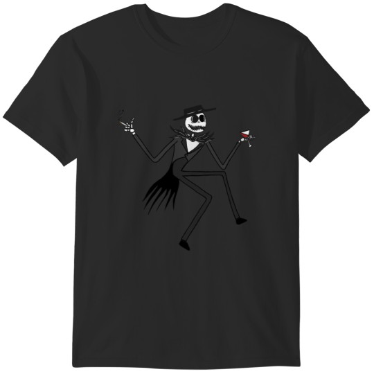 Discover Jack Skellyton Sticker T-Shirts