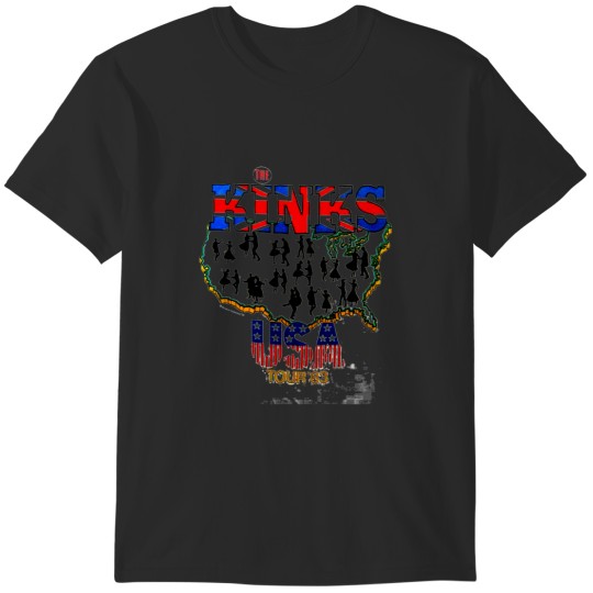 Discover The Kinks Band USA Tour '83 Tri-blend T-Shirts