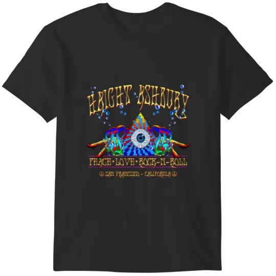 Discover Haight Ashbury Heart T-Shirts