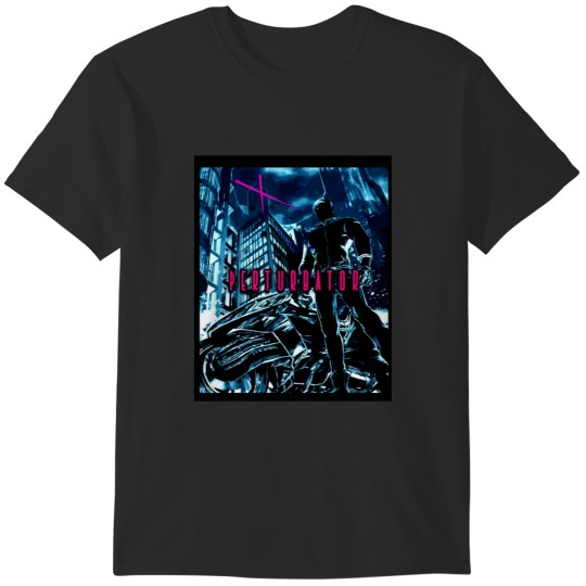 Discover Perturbator Comic Book Cover T-Shirts