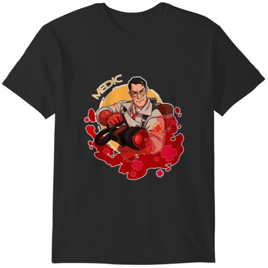 Discover Team Fortress 2 - RED Team Medic T-Shirts