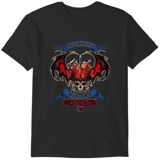 Discover Kriegshammer - Nostramo - Hail the Lord of the Night Variant T-Shirts