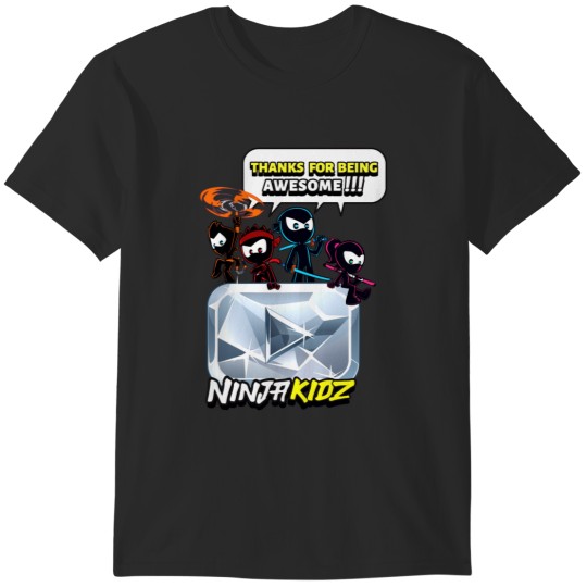 Discover Ninja Kids Merch Ninja Kidz Diamond Awesome T-Shirts
