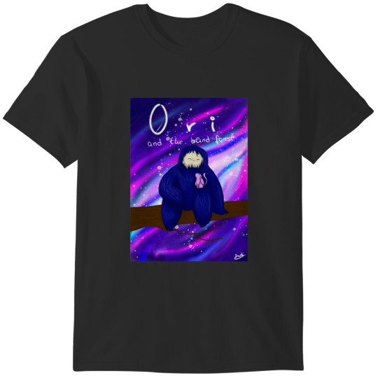 Discover Galaxy Ori and the Blind Forest platform-adventure play game T-Shirts