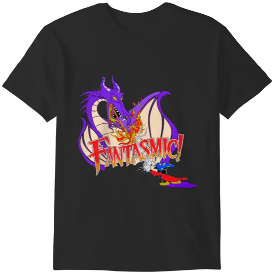 Discover Fantasmic dragon old design Active T-Shirts