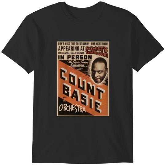 Discover Count Basie Poster T-Shirts