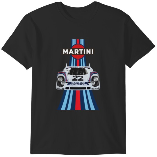 Discover Martini Racing Stripes - Porsch 917 1971 Classic T-Shirts