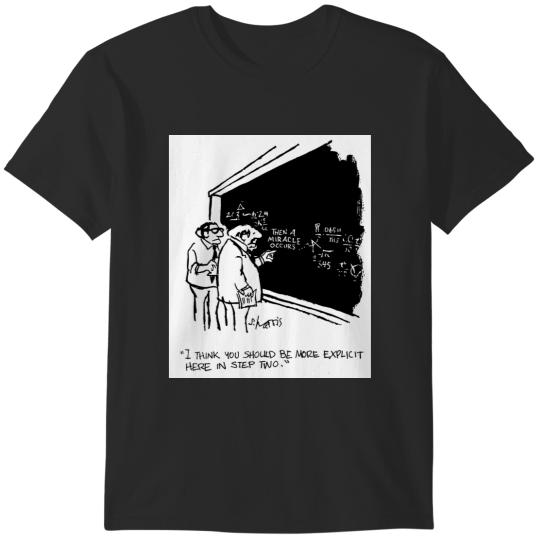 Discover Miracle Sidney Harris Cartoon T-Shirts