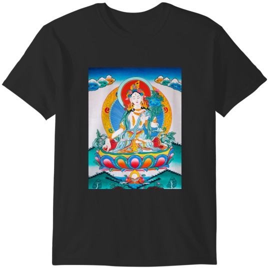 Discover poster of white tara T-Shirts