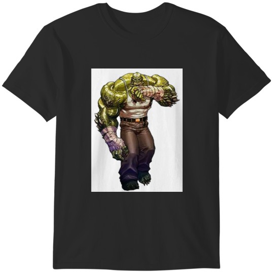 Discover Killer Croc - Arkham Asylum Character Bio T-Shirts