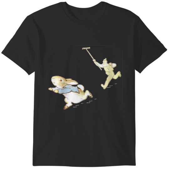 Discover Peter Rabbit Chased by Mr McGregor T-Shirts