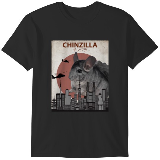 Discover Chinzilla - Giant Chinchilla Monster T-Shirts