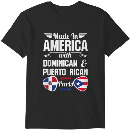 Discover dominirican puerto rico and republica dominicana pride flag T-Shirts