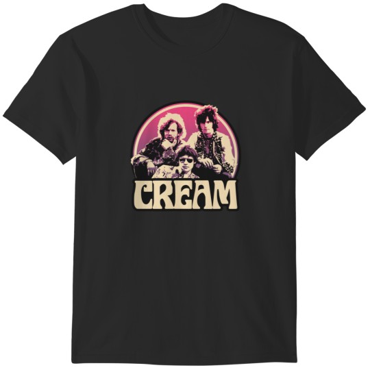 Discover Cream Band T-Shirts