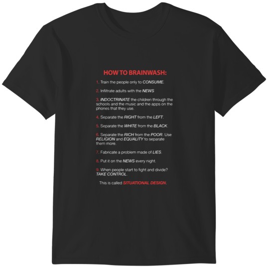 Discover Tom Macdonald Merch How To Brainwash T-Shirts
