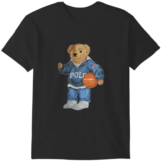 Discover Polo Basketball Bear T-Shirts