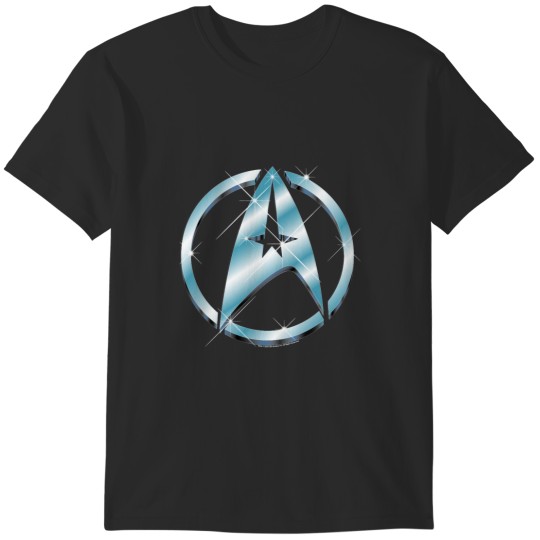 Discover The Original Series Chrome Starfleet Insignia T-Shirts