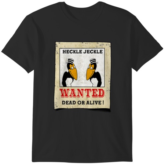 Discover Wanted - Heckle and Jeckle T-Shirts