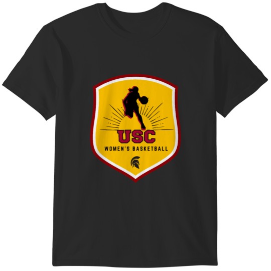 Discover USC women's basketball, red, star, USC basketball T-Shirts