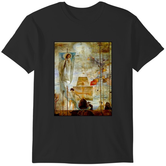 Discover CHRISTOPHER COLUMBUS  Vintage 1958 Discovery of America Poster.png T-Shirts