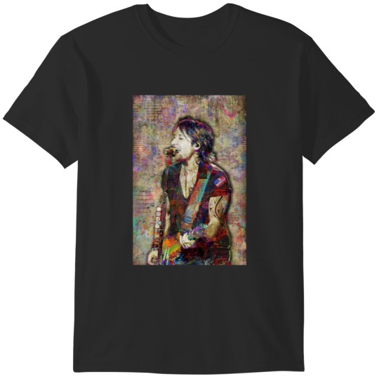 Discover Damaged Robot Keith Urban Tribute T-Shirt