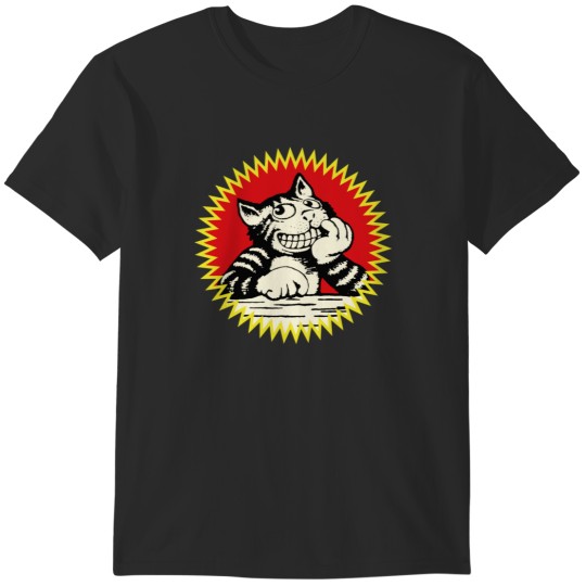Discover Fritz The Cat  Sticker Mask T-Shirts