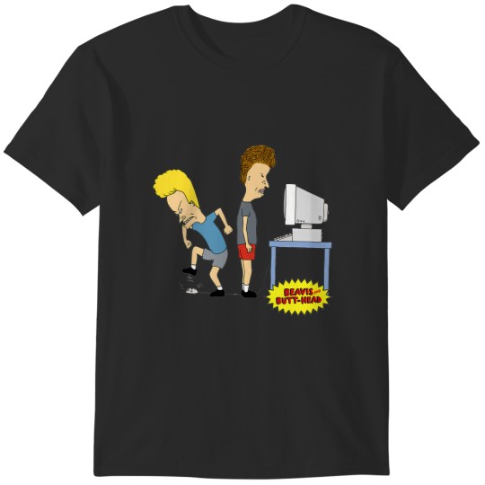 Discover Couple Beavis Butthead Cannot Use Computer T-Shirts