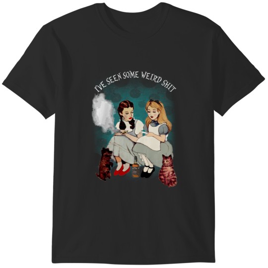 Discover Alice et Dorothy, j'ai vu des trucs bizarres T-shirt Alice au pays des merveilles (2) T-shirt es T-Shirts
