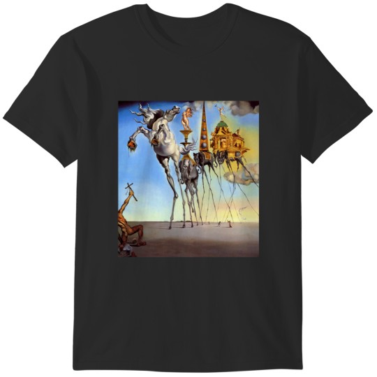 Discover Salvador dali original paintings surrealism Canvas Print.png T-Shirts