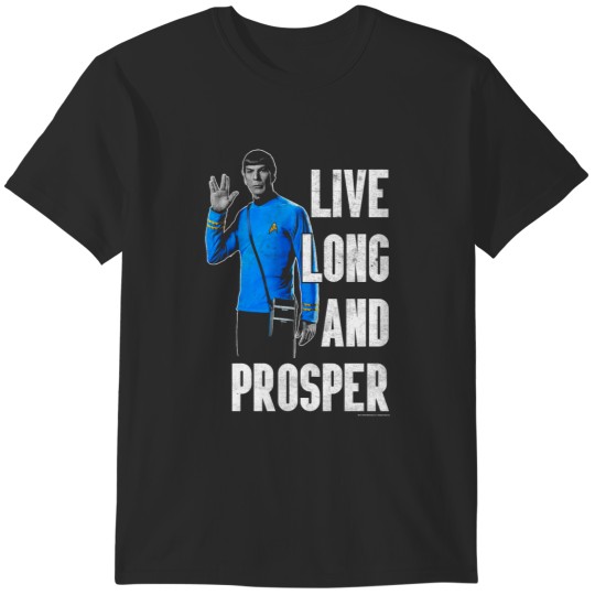 Discover The Original Series Spock Live Long amp Prosper (1) T-Shirts