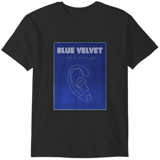 Discover Blue Velvet Minimalist T-Shirts