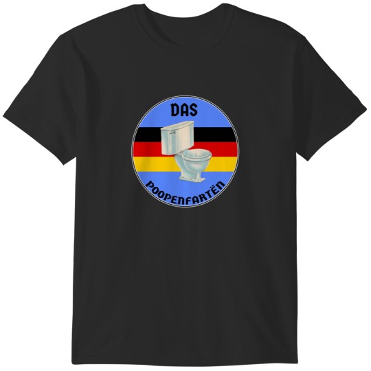 Discover Das poopenfarten german toilet humour fart meme Sticker T-Shirts