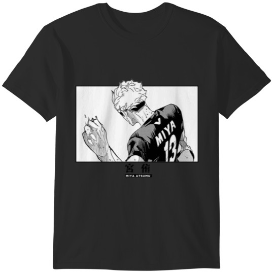 Discover Miya Atsumu V3-Haiikyuu-Classic manga panel collection T-Shirts