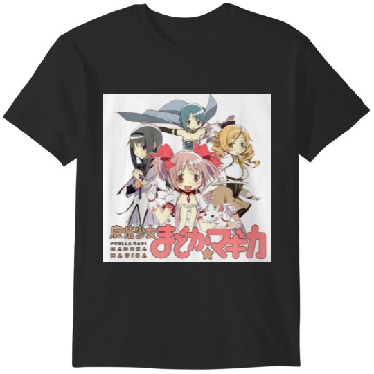 Discover Puella Magi Madoka Magica logo T-Shirts