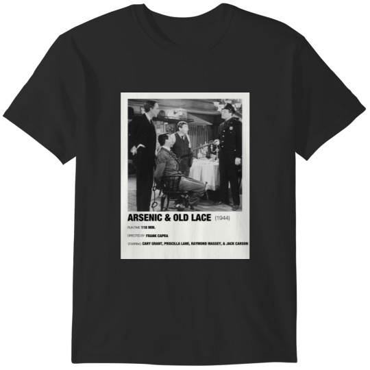 Discover Arsenic and Old Lace 1944 Alternative Film T-Shirts