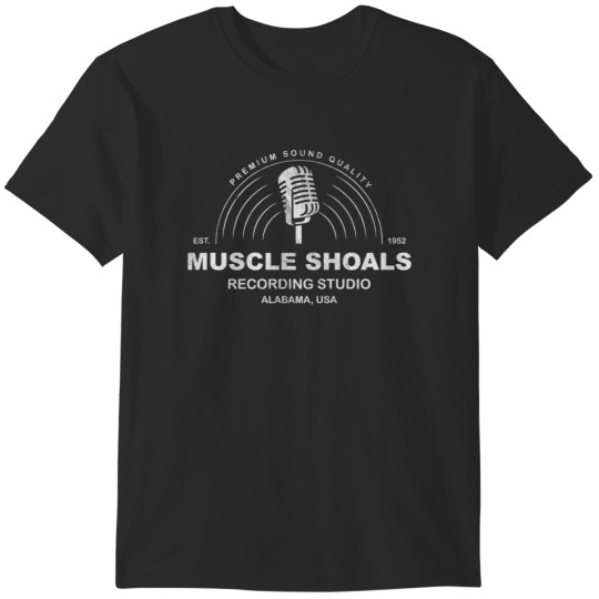 Discover Muscle Shoals Recording Studio Distressed  T-Shirts