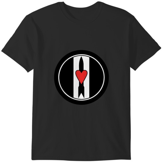 Discover selling love and rockets logo T-Shirts