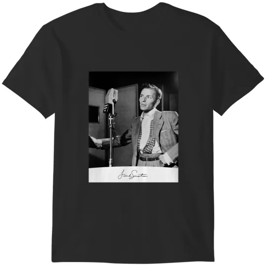 Discover Frank Sinatra Signature Portrait T-Shirts