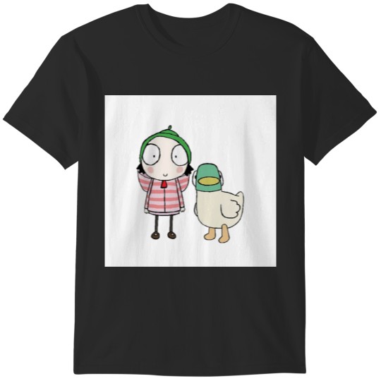 Discover Sarah and duck childrens cartoon T-Shirts
