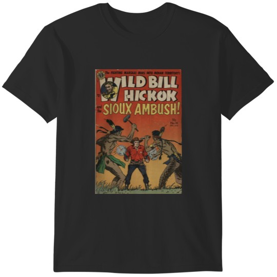 Discover Wild Bill Hickok 016 -JVJ T-Shirts