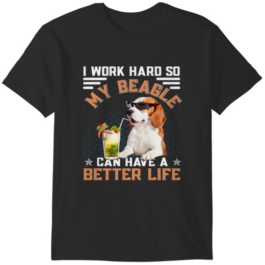 Discover Funny Beagle Dog T-Shirt - 59 Beagles Design