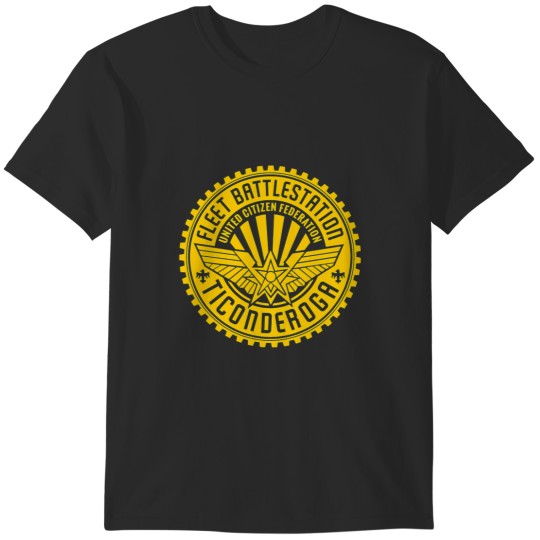 Discover Fleet Battlestation Ticonderoga T-Shirts