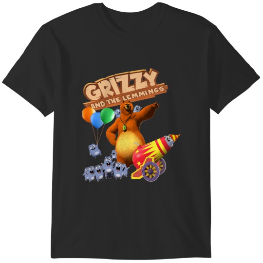 Discover Grizzy And Lemmings Grizzy And Lemmings cartoon Ba T-Shirts