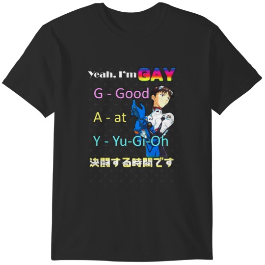 Discover YuGiOh! Yeah Im GAY Muto Yugi Yugi là Katsuya Anzu Mazaki Seto Kaiba T-Shirts