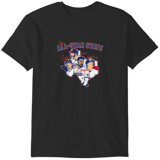 Discover Texas baseball All Star T-Shirts