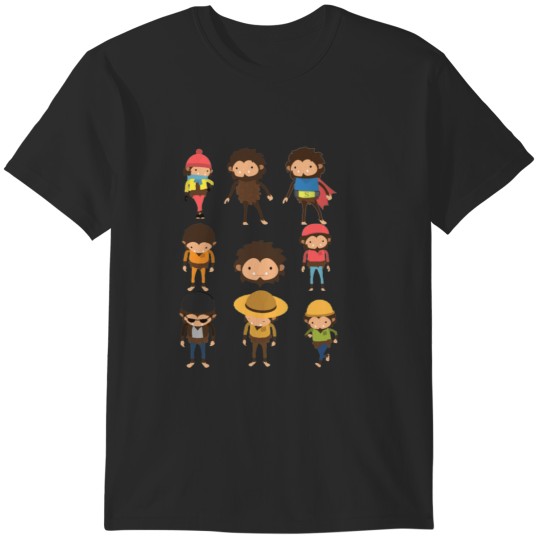 Discover Sneaky Sasquatch Poster T-Shirts