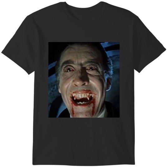 Discover VAMPIRE DRACULA Christopher Lee as the title character in Dracula1958 T-Shirts