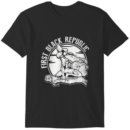 Discover haiti first black nation t map neg maron mawon T-Shirts
