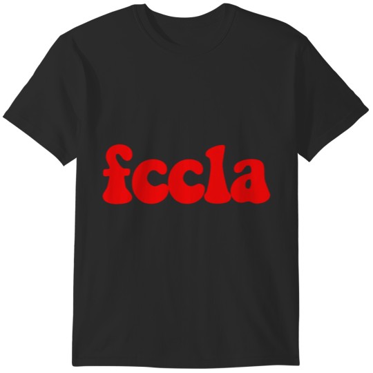 Discover FCCLA text sticker T-Shirts