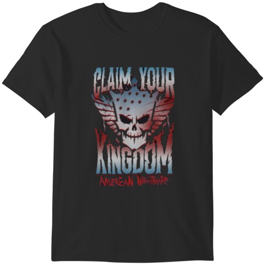 Discover Cody Rhodes claim your kingdom American nightmare black t shirt  .png T-Shirts